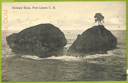 12704 - COSTA RICA - Vintage Postcard  - Solitary Rock, Port Limon - Costa Rica