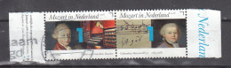 Nederland 2016 Nvph Nr 3414 + 3415;  Mi Nr 3471 + 3472 Mozart In Nederland 1765 - 1766, Muziek 2x - Used Stamps