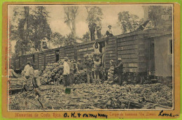 12708 - COSTA RICA - Vintage Postcard  - Cargardo Bananos Via Limon - Costa Rica