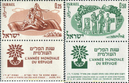 327709 MNH ISRAEL 1960 AÑO MUNDIAL DEL REFUGIADO - Neufs (sans Tabs)