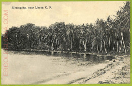 12726 - COSTA RICA - Vintage Postcard  - Sienequita, Near Limon C.R. - Costa Rica