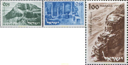 128976 MNH ISRAEL 1965 PALACIOS ANTIGUOS DE MASADA - Nuevos (sin Tab)