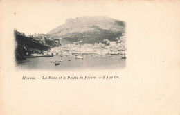 MONACO - La Rade Et Le Palais Du Prince - Carte Postale Ancienne - Autres & Non Classés