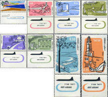 628975 HINGED ISRAEL 1960 VISTAS DIVERSAS - Ongebruikt (zonder Tabs)