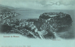 MONACO - Souvenir De Monaco - Monte Carlo - Carte Postale Ancienne - Monte-Carlo