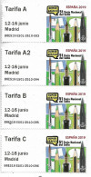 SPAIN. ATM. FERIA DEL SELLO 2019 - Machine Labels [ATM]