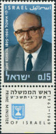 327813 MNH ISRAEL 1970 ANIVERSARIO DE LA MUERTE DE LEVI ESHKOL - Nuovi (senza Tab)