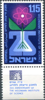 327809 MNH ISRAEL 1969 25 ANIVERSARIO DEL INSTITUTO DE CIENCIAS WEIZMANN - Neufs (sans Tabs)