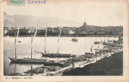 SUISSE - Genève - Le Port - Carte Postale Ancienne - Genève