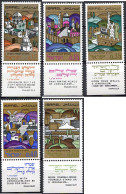 327792 MNH ISRAEL 1968 NUEVO AÑO. VISTAS DE LA CIUDAD DE JERUSALEM - Neufs (sans Tabs)