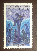 French Andorra 2002 Folklore Animals MNH - Unused Stamps
