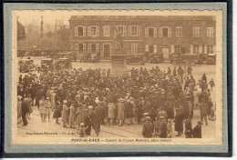 CPA - PONT-de-VAUX (01) - Aspect De La Place Joubert Pendant Le Concert De L'Union Musicale En 1930 - Pont-de-Vaux