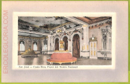 Aa6073 - COSTA RICA - Vintage Postcard  - San Jose, Foyer Del Tetro Nacional - Costa Rica