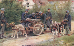 MILITARIA - En Guerre - Mitrailleuses Belges - Colorisé - Carte Postale Ancienne - Guerres - Autres