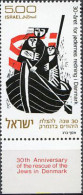 327866 MNH ISRAEL 1973 30 ANIVERSARIO DE LA SALVACION DE LOS JUDIOS DE DINAMARCA - Nuevos (sin Tab)