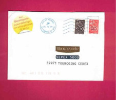 Lettre De 2009 Pour La France - YT N° 832 Et 845 - Marianne De Lamoouche - Lettres & Documents