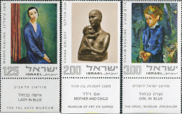 327872 MNH ISRAEL 1974 PINTURAS Y ESCULTURAS - Neufs (sans Tabs)