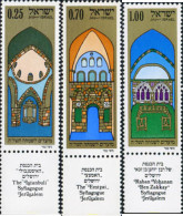 327875 MNH ISRAEL 1974 NUEVO AÑO. SINAGOGAS RECONSTRUIDAS - Ongebruikt (zonder Tabs)