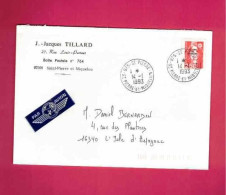 Lettre De 1993 Pour La France - YT N° 578 - Marianne Du Bicentenaire - Covers & Documents