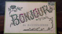 37  BONJOUR  DE SAVONNIERES - Andere & Zonder Classificatie