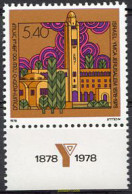 327933 MNH ISRAEL 1978 CENTENARIO DE LA Y.M.C.A. DE JERUSALEM - Nuovi (senza Tab)