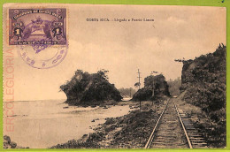 Aa6099 - COSTA RICA - Vintage Postcard - Puerto Limon - 1924 - Costa Rica