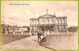 Aa6101 - COSTA RICA - Vintage Postcard - San Jose - Teatro Nacional - Costa Rica