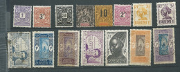 DAHOMEY  LOT DE 15 TIMBRES TOUT ETAT  * (*)  Oblitérés -  Ay 18505 - Autres & Non Classés