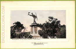 Aa6102 - COSTA RICA - Vintage Postcard - Monumento "Juan Santa Maria" - Costa Rica