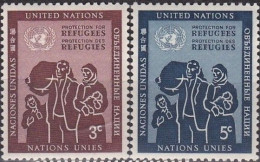 Nations Unies N.Y. 1953 YT 15-16 Neufs - Nuevos