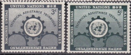 Nations Unies N.Y. 1953 YT 19-20 Neufs - Unused Stamps