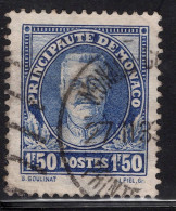Monaco 1933 Single Stamp Prince Louis II In Fine Used - Oblitérés