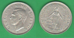 Half Crown 1940 New Zealand Nuova Zelanda King George VI° - New Zealand