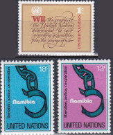 Nations Unies N.Y. 1978 YT 283 Et 288-289 Neufs - Unused Stamps