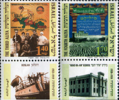 328536 MNH ISRAEL 1994 LA TERCERA Y CUARTA INMIGRACION EN ISRAEL - Unused Stamps (without Tabs)