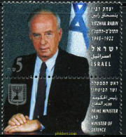 328556 MNH ISRAEL 1995 HOMENAJE AL PRIMER MINISTRO YITZHAK RABIN - Ongebruikt (zonder Tabs)