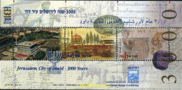 129924 MNH ISRAEL 1995 EXPOSICION FILATELICA EUROPEA POR EL 3 MILENIO DE JERUSALEM - Nuevos (sin Tab)