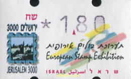 129923 MNH ISRAEL 1995 ETIQUETA DE FRANQUEO - Nuevos (sin Tab)