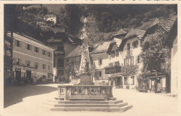 E2425) HALLSTATT - PLATZ Mit Geschäft Feinkosthandlung  U. Leihmann Gemischwarenhandlung ALT - Hallstatt