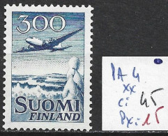 FINLANDE PA 4 ** Côte 45 € - Unused Stamps