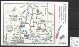 FINLANDE BF 1 ** Côte 16.50 € - Blocks & Kleinbögen