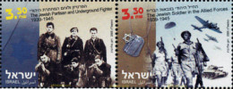 160198 MNH ISRAEL 2005 60 ANIVERSARIO DEL FIN DE LA SEGUNDA GUERRA MUNDIAL - Unused Stamps (without Tabs)