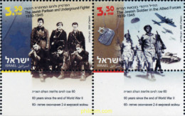 182368 MNH ISRAEL 2005 60 ANIVERSARIO DEL FIN DE LA SEGUNDA GUERRA MUNDIAL - Ongebruikt (zonder Tabs)