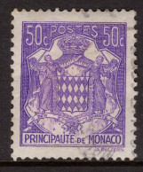 Monaco 1941 Single Stamp Coat Of Arms In Fine Used - Oblitérés