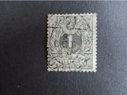 Nr 43 - Liggende Leeuw - Centrale Dagbladstempel Bruxelles 5 - 1891 - 1869-1888 Liggende Leeuw