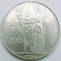 Pièce De Monnaie 100 Lire 1956 - 100 Liras