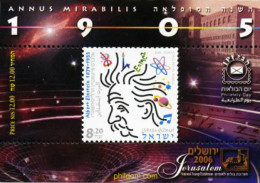 188808 MNH ISRAEL 2005 AÑO MUNDIAL DE LA FISICA - Ongebruikt (zonder Tabs)