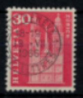 Suisse - "Cathédrale De Zurich" - Oblitéré N° 648 De 1960/63 - Gebruikt