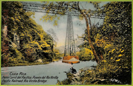 Aa6132 - COSTA RICA - Vintage Postcard - Pacific Railroaf - Rio Virilla Bridge - Costa Rica