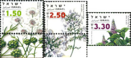 328838 MNH ISRAEL 2006 PLANTAS MEDICINALES - Nuevos (sin Tab)